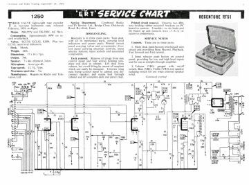 Regentone-RT50 ;See RTV for differences_RT51(ERT-1250)-1960.ERT.Tape preview